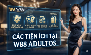 Các tiện ích tại W88 ADULTOS tập trung vào những nhu cầu quan trọng nhất của người dùng, bao gồm: