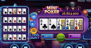 Mini poker là sự kết hợp hoàn hảo giữa quay hũ và bài poker với lối chơi siêu tốc. Khám phá ngay bí quyết săn Jackpot và mẹo quay hũ nổ lớn mỗi ngày.
